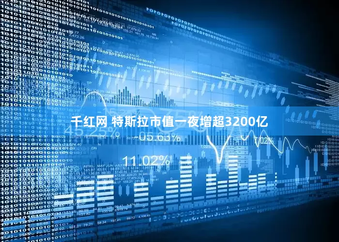 千红网 特斯拉市值一夜增超3200亿