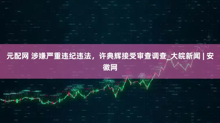 元配网 涉嫌严重违纪违法，许典辉接受审查调查_大皖新闻 | 安徽网