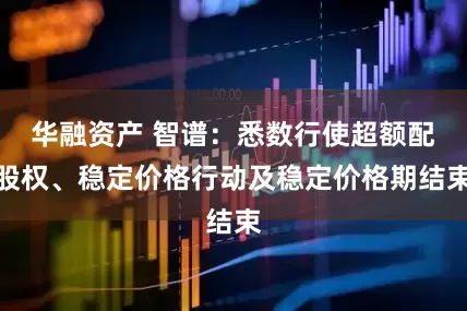 华融资产 智谱：悉数行使超额配股权、稳定价格行动及稳定价格期结束